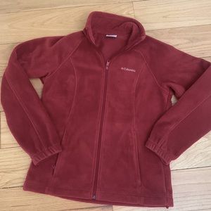 Columbia fleece jacket, coat, small